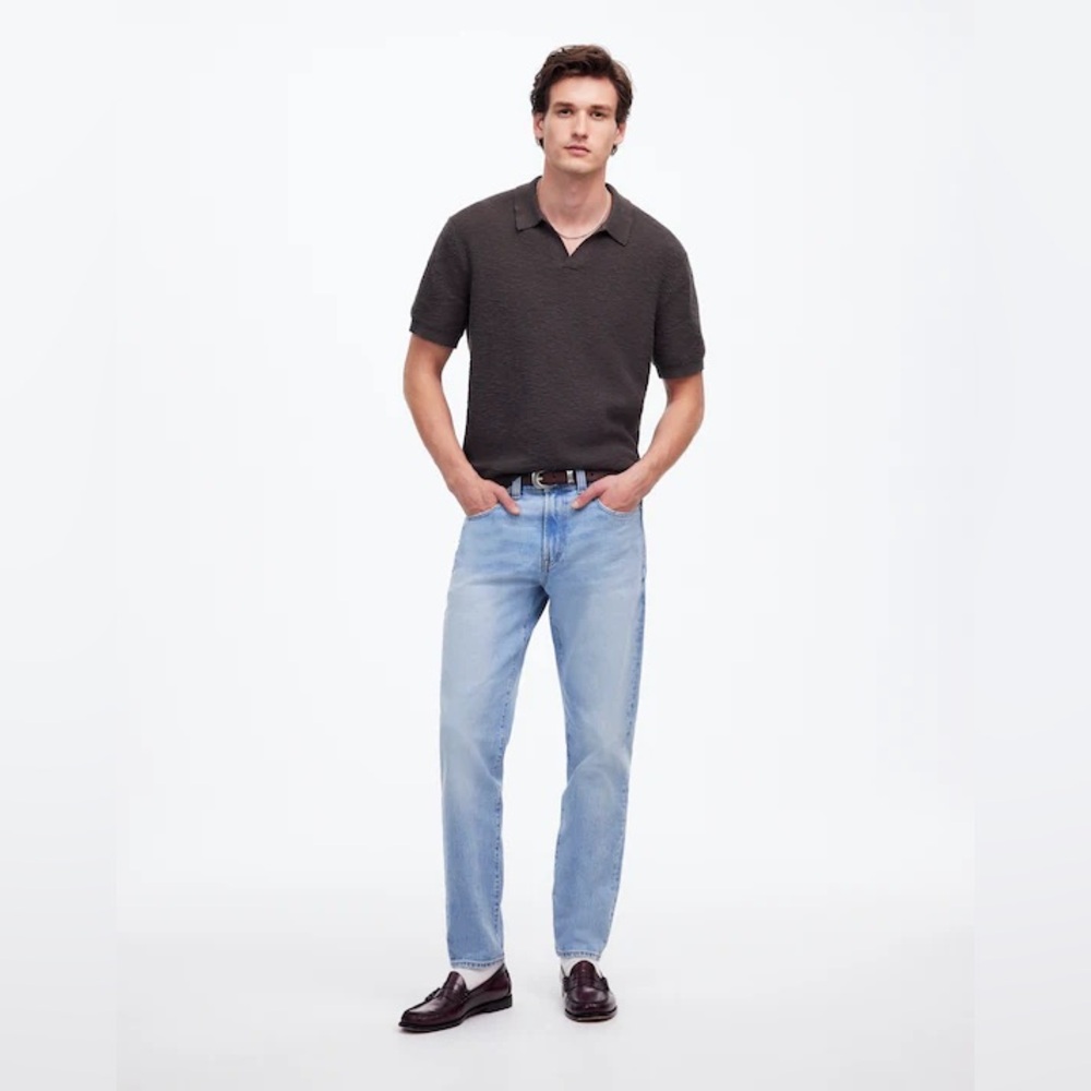 NWT Madewell Men's Relaxed Taper Jeans Lockhart Wash 32x32